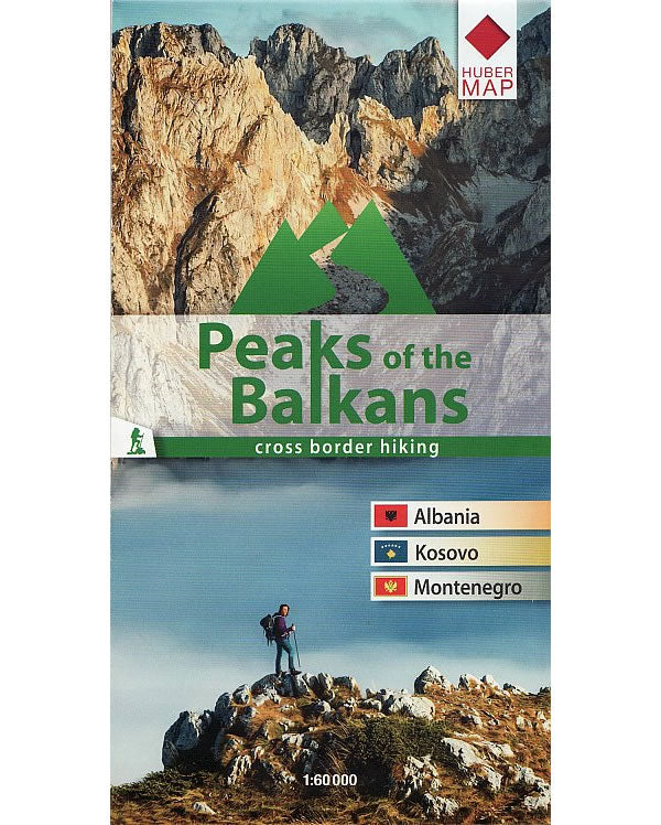 Montenegro walking maps