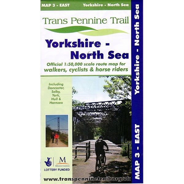 Trans Pennine Trail, Map 3 - East