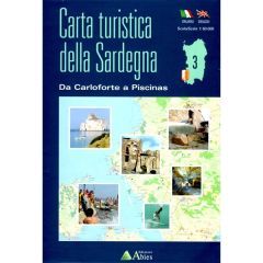 Carloforte to Piscinas walking map [3]