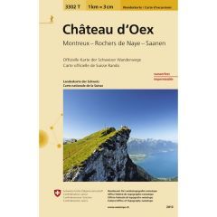 Château-d'Oex Walking Map 3302T