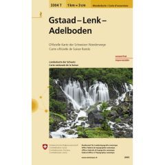 Gstaad-Lenk-Adelboden Walking Map 3304