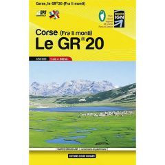 Corsica GR20 Trail Pocket Map