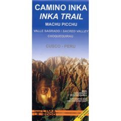 Inca Trail and Machu Picchu Trekking Map