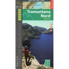 Tramuntana North Mountain Map in Mallorca