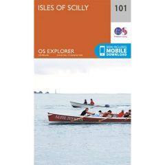 OS Explorer 101 - Isles of Scilly Map