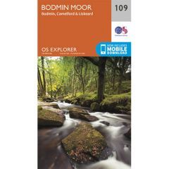 OS Explorer 109 - Bodmin Moor Map