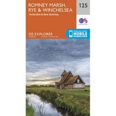 OS Explorer 125 - Romney Marsh Map