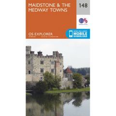 OS Explorer 148 - Maidstone and The Medway Towns Map