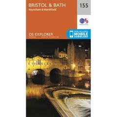 OS Explorer 155 - Bristol and Bath Map