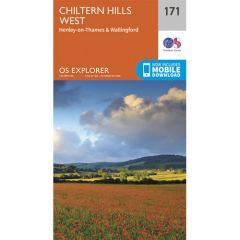OS Explorer 171 - Chiltern Hills West Map