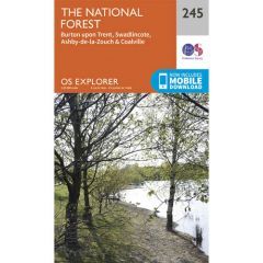 OS Explorer 245 - The National Forest Map