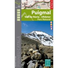 Puigmal Mountain Walking Map
