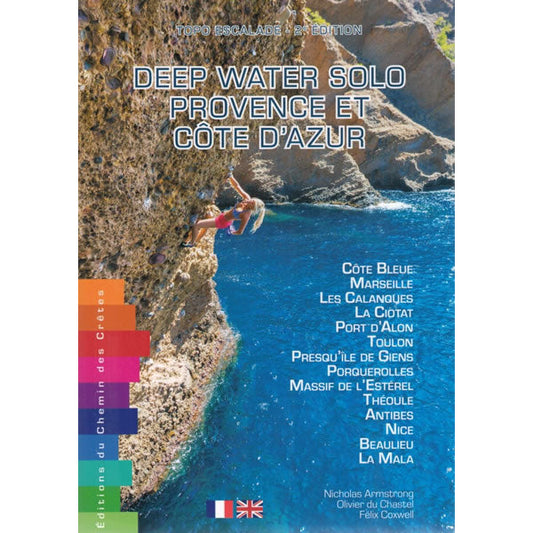 New Deep Water Soloing in Provence and Cote d’Azur Guidebook