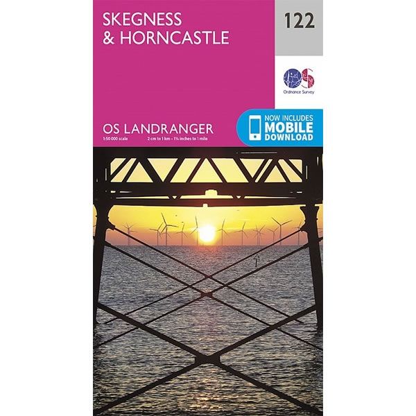 OS Landranger Map 122, Skegness and Horncastle