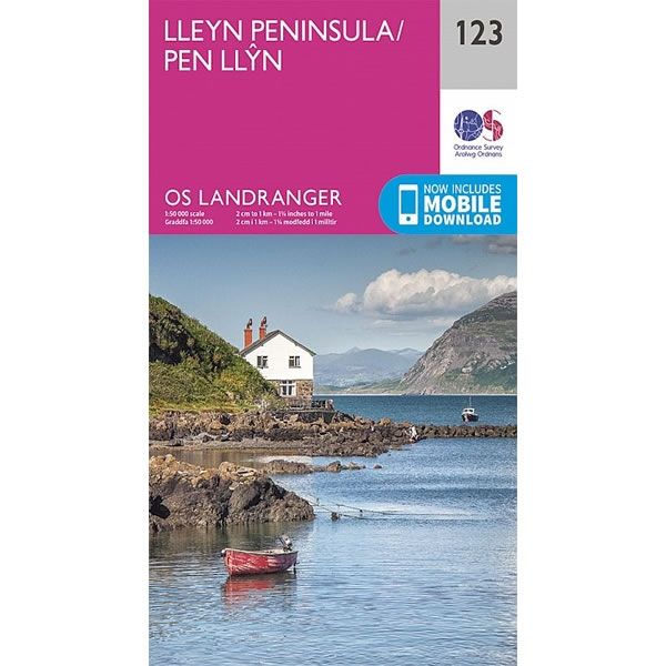 OS Landranger Map 123, Lleyn Peninsula