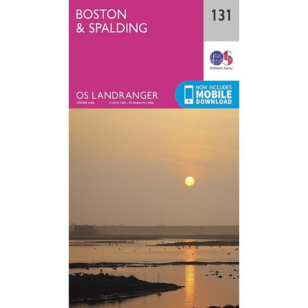 OS Landranger Map 131, Boston and Spalding