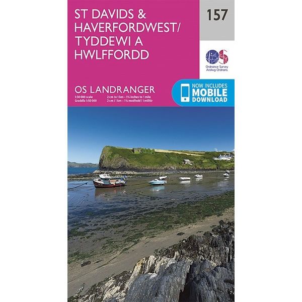 OS Landranger Map 157, St Davids and Haverfordwest