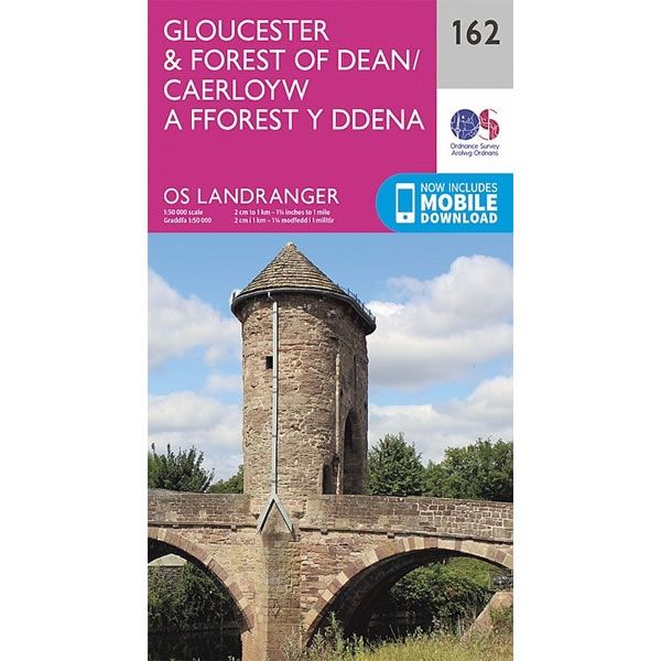 OS Landranger Map 162, Gloucester and Forest of Dean