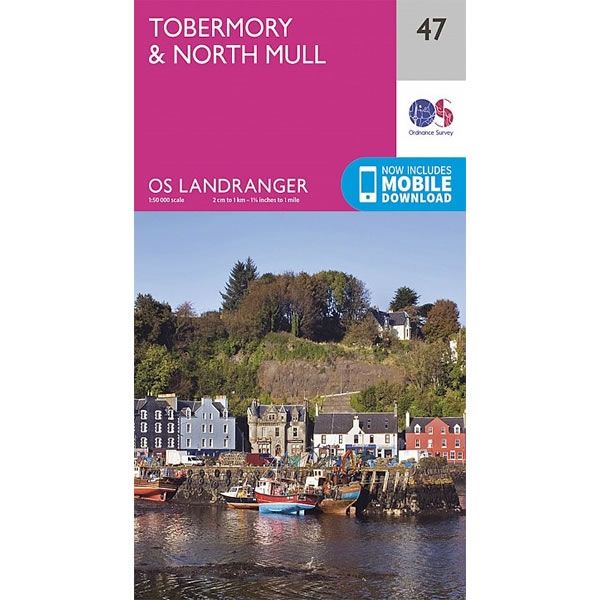 OS Landranger Map 47, Tobermory and North Mull