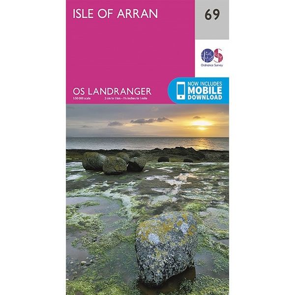 Arran Rangers OS Landranger Map 69, Isle of Arran β Climb Europe