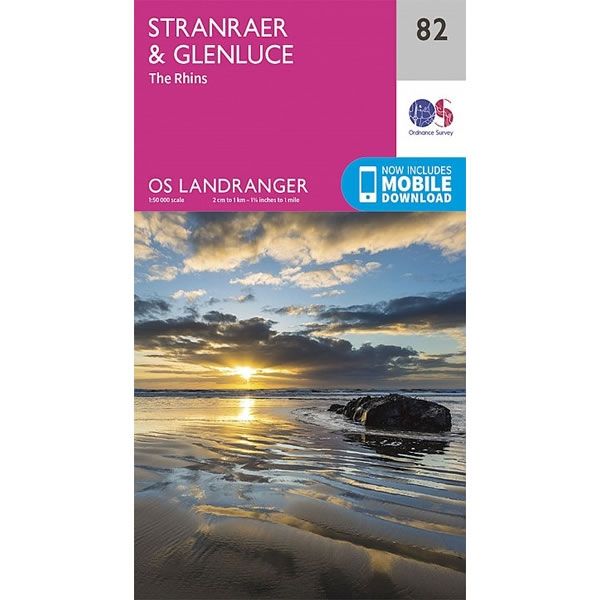 OS Landranger Map 82, Stranraer and Glenluce