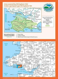 OS Explorer Map 164 - Gower - overview