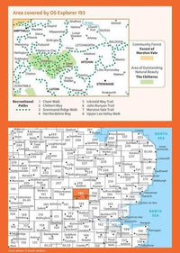 OS Explorer Map 193 - Luton and Stevenage - overview