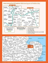 OS Explorer Map 236 - King's Lynn - overview