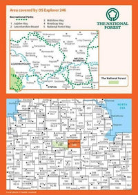 OS Explorer Map 246 - Loughborough - overview