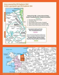 OS Explorer Map 264 - Vale of Clwyd - overview