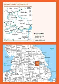 OS Explorer Map 291 - Goole and Gilberdyke - overview