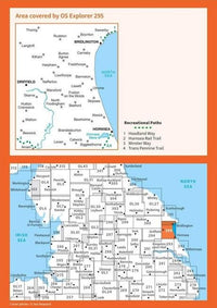 OS Explorer Map 295 - Bridlington and Driffield - overview