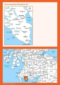 OS Explorer Map 311 - Wigtown and Whithorn - overview