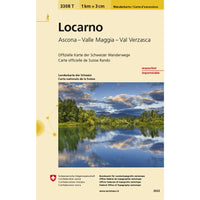 Locarno Walking Map 3308T