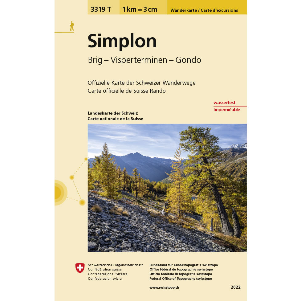 Simplon Walking Map 3319T