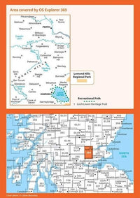 OS Explorer Map 369 - Perth and Kinross - overview