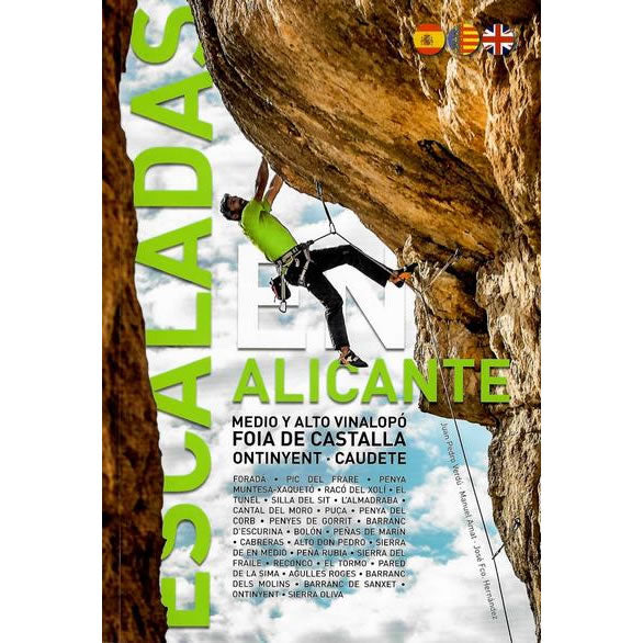 Alicante Sport Climbing Guidebook and topo