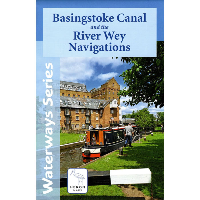 Basingstoke Canal and the River Wey Navigations Heron Map