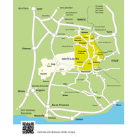 Briancon Climbs Guidebook and Topo - General overview map