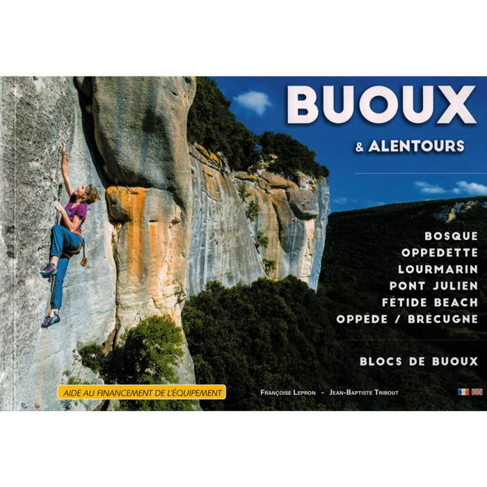 Buoux Sport Climbing Guidebook and topo