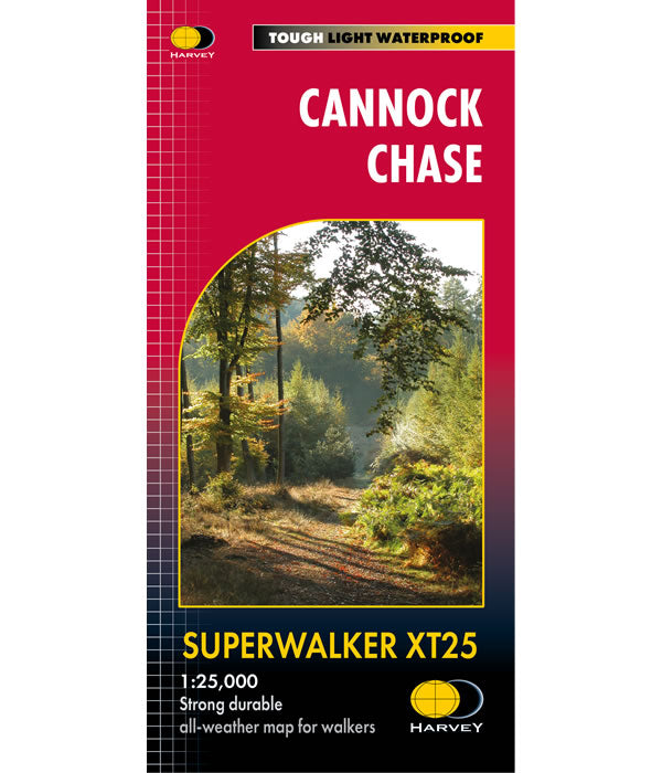 Cannock Chase XT25 Superwalker Map