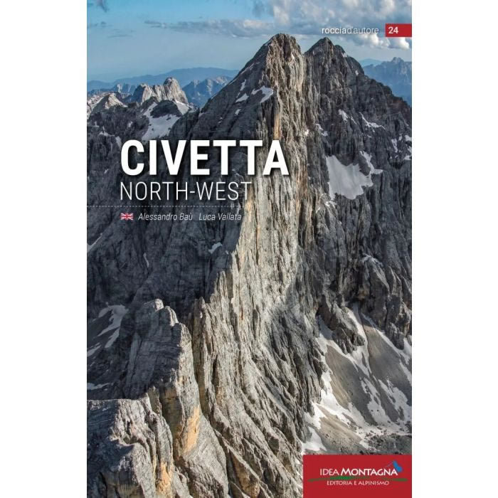 Civetta North-West Face Rock Climbing Guidebook and Topo