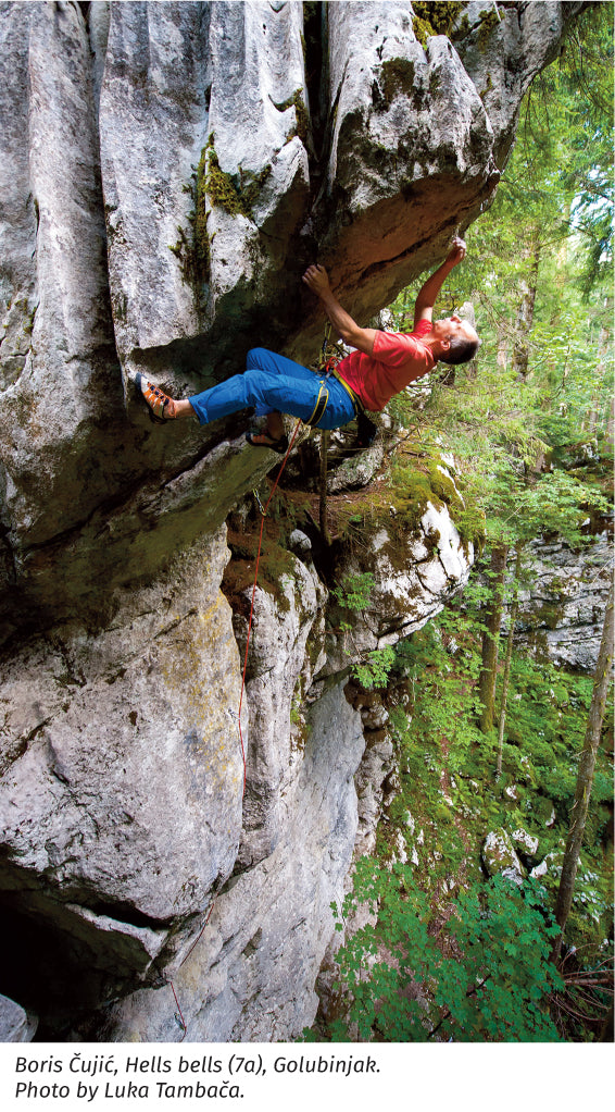 Croatia Sport Climbing Guidebook - example route 3