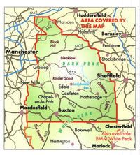 Dark Peak Map - Area Covered