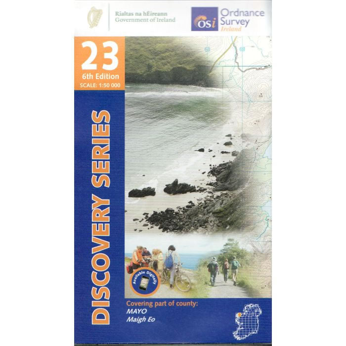 Irish Discovery Map 23, Mayo - North Central