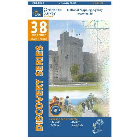 Irish Discovery Map 38, Galway and Mayo