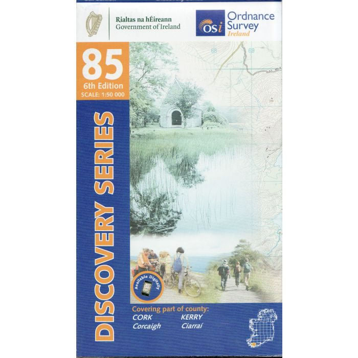 Irish Discovery Map 85, Western Cork and Kerry