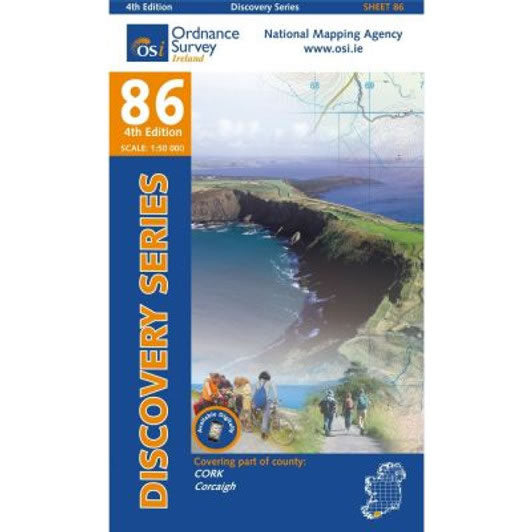 Irish Discovery Map 86, Central Cork