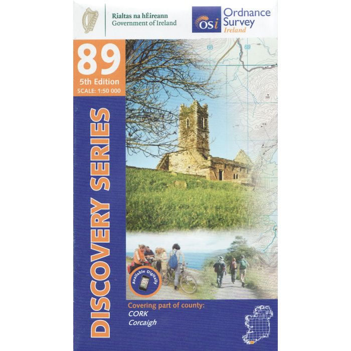 Irish Discovery Map 89, Southern Cork