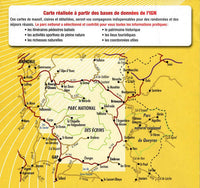 Ecrins National Park Walking Map - area covered